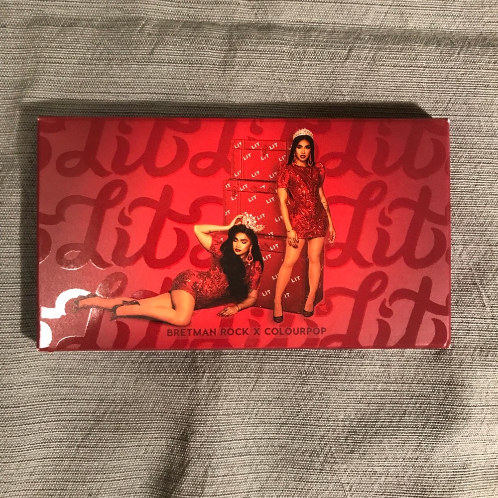 Colourpop Bretman Rock “Lit” eyeshadow palette